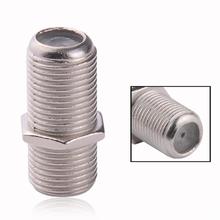 10pcs lot Wholesale F81 Barrel Connector F Type Female F Type Female RG6 RG59 Coax Cable