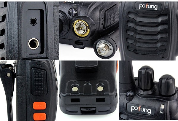 Hot Portable Radio Walkie Talkie Pofung 888s (14)