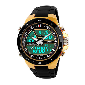 Мужские спортивные часы Мужские светодиодные цифровые часы Брендированные повседневные кварцевые часы Модные армейские военные наручные часы