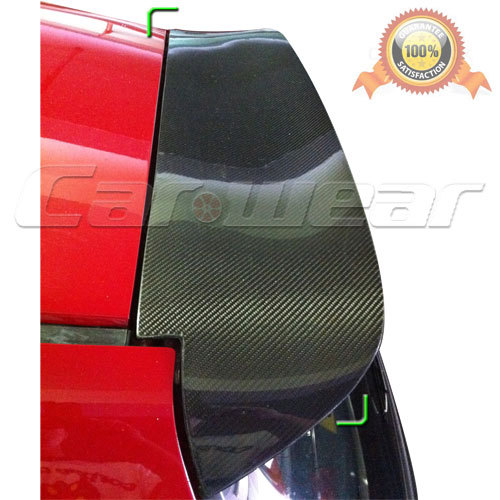 for Honda Civic EG6 JDM Hatch 3D Spn Carbon Fiber Rear Roof Spoiler Wing 92 95in Spoilers from