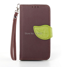 Leaf Style Leather Case For Samsung Galaxy Trend Duos S7562 s7560 S Duos S7582 Trend Plus