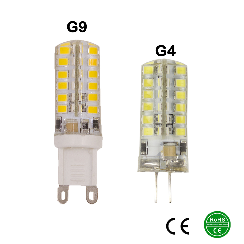 G9 G4 LED lamp 220V 230V240V 9W 2835SMD 48SMD LED Bulb Light 360 Beam Angle LED