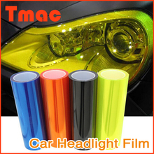 car styling 12 Colors 30cm x100cm Auto Car Light Headlight Taillight Tint Vinyl Film Sticker Hot Sales Stick whole car
