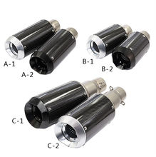 Modified Motorcycle Exhaust Pipe Muffler CBR CB400 CB600 CBR1000 gy6 motorbike muffler silencer escape moto accessories