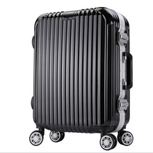 Men’s Hardside Travel Luggage, Women’s Waterproof Spinner Rolling Trolley Case, Large Capacity Travel Suitcase, 24 Inch