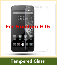 Doogee Homtom HT 6 Tempered Glass 100% Original High Quality Screen Protector For Homtom HT6 Mobile Phone Protective Accessories