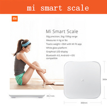 100 Original Xiaomi Scale Mi Smart Health Weighing MiScale Electronics Bluetooth4 0 Lose Weight Digital Scale