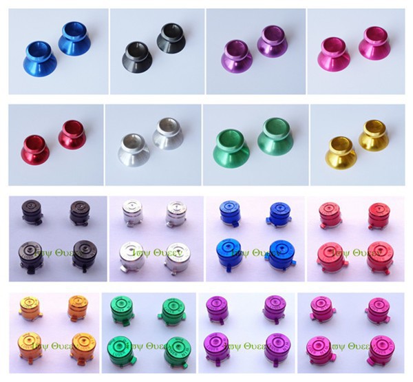 for ps4 controller thumbstick and metal buttons 