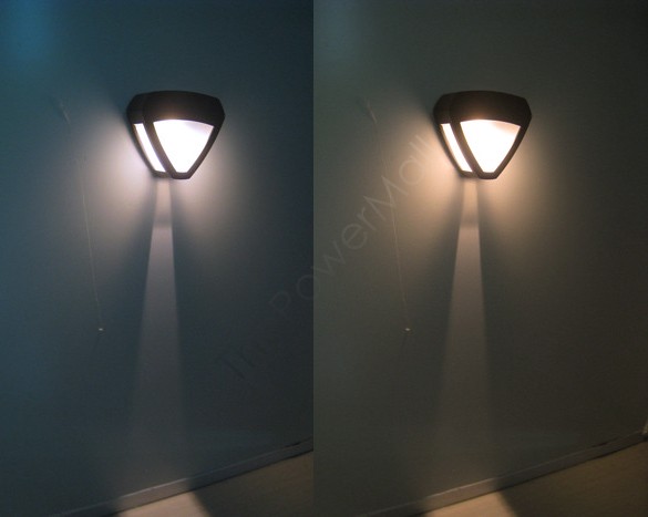 Solar led wall light Up to 100000 hour restroom bathroom bedroom reading wall lamp spotlight ...