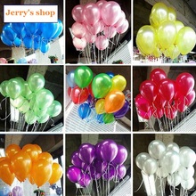 100pcs/lot 10 inch 1.2g/pc Cheap Latex Ballon Balao Party Globos white Wedding baloons Birthday Balloons Balls child toys gifts