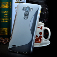 G3 Anti Skiding Gel TPU S LINE Slim Soft Case Back Cover for LG Optimus G3