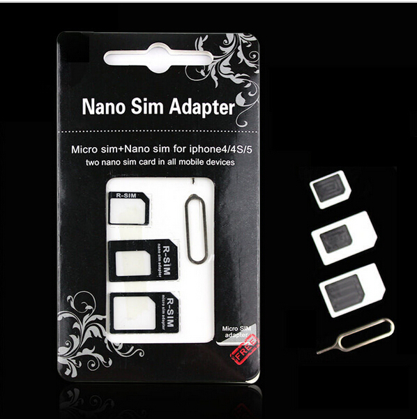 4-in-1 Nano    Sim   iPhone 4 4S 5 5S B2169 