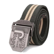 AFS JEEP Men Canvas Outdoor Belt Military Equipment Men’s Belts Luxury For Men Tactical Brand Cintos belts men high quality