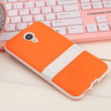 Fashion New PC TPU Colorful Stand Case for Meizu MX5 Cases with Stander Back Cover
