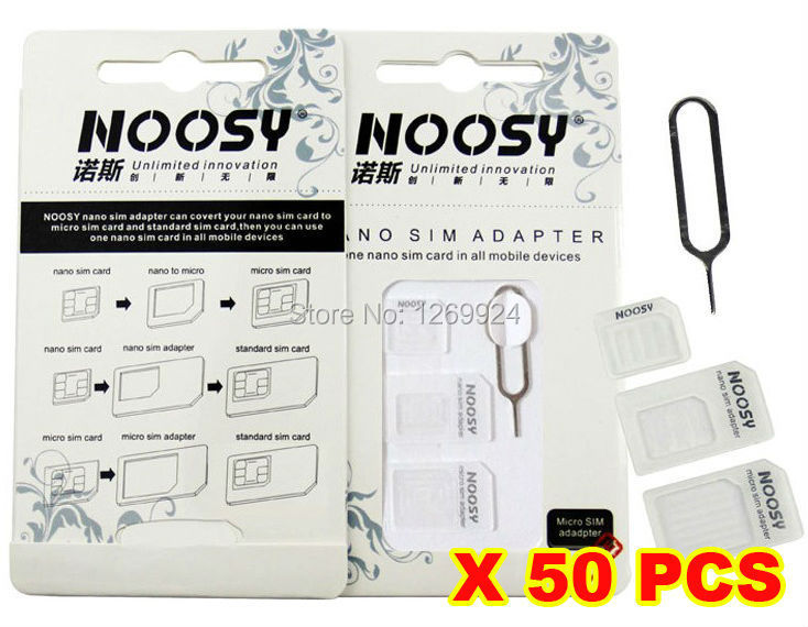 X 50 .  noosy 3  1 nano   sim         iphone 4 / 4s / 5 / 5s