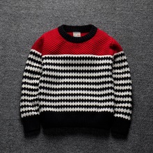 New 2016 spring Autumn Kids movement wave Sweaters Pullover Shirts knitting Warm Cardigans Tops Children’s clothing SOU-018