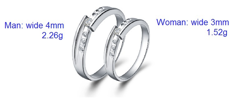 2015-Cute-Couple-Rings-For-Women-Men-925-Sterling-Silver-Wedding-Ring ...