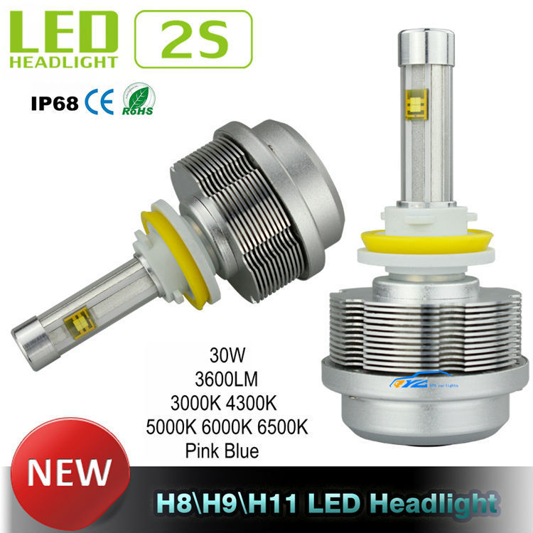 H8 H9 H11 CREE LED Headlight 2