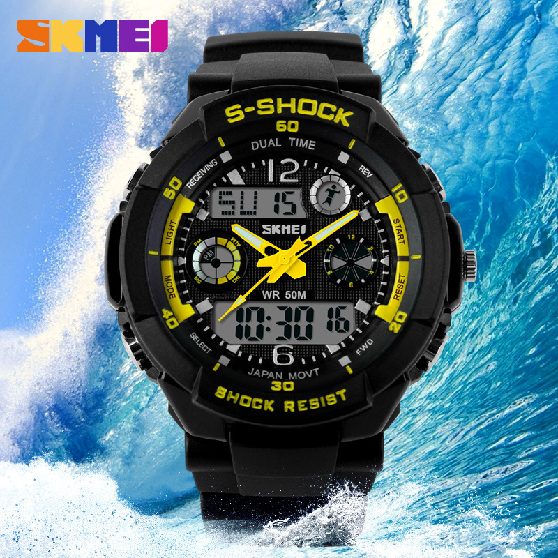 2015 SKMEI 0931 Men Sports Military Quartz Watches Brand Fashion Casual Wristwatch Men s Digital Watch