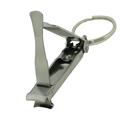Stainless Steel Folding Nail Clipper Cutter Scissors with Key Ring
