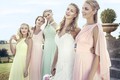 Dressgirl 2016 Cheap Bridesmaid Dresses Under 50 A line Halter Floor Length Yellow Pink Chiffon Long