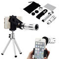 12XOptical Magnifier Telephoto Camera Photo Lens MINI Tripod For Sony Xperia Z2 z3 Min Z XP