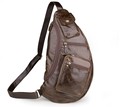 Nesitu Vintage 100 Guarantee Genuine Leather Women Men Chest Bag Man Messenger Bags M7236