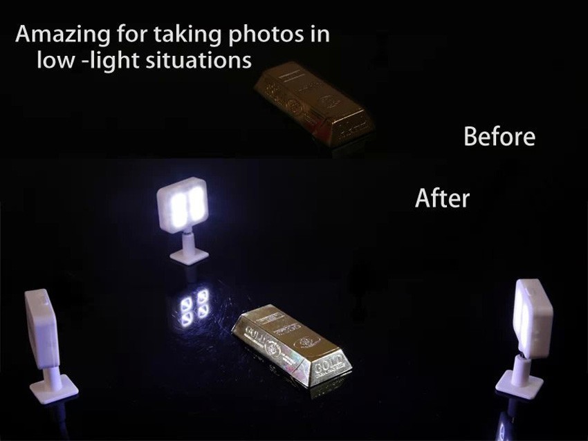 Hot Sell ICANNY RK06 Smart Phone Sync 7.6*1.1*5.3CM LED Flash For The Wire Monopod Selfie Enhancing LED Flash With Cellphone Etc Hot Sell ICANNY RK06 Smart Phone Sync 7.6*1.1*5.3CM LED Flash For The Wire Monopod Selfie Enhancing LED Flash With Cellphone Etc