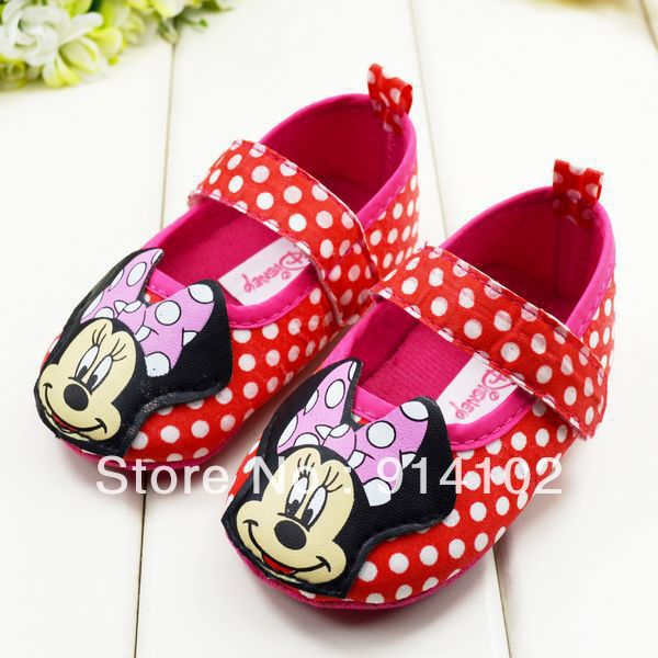 Zapatos de Minnie Mouse para niña - Imagui
