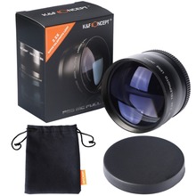 Professional 52MM 2.2x Magnification HD Telephoto Zoom Lens For Nikon D3200 D3100 D3000 D5100