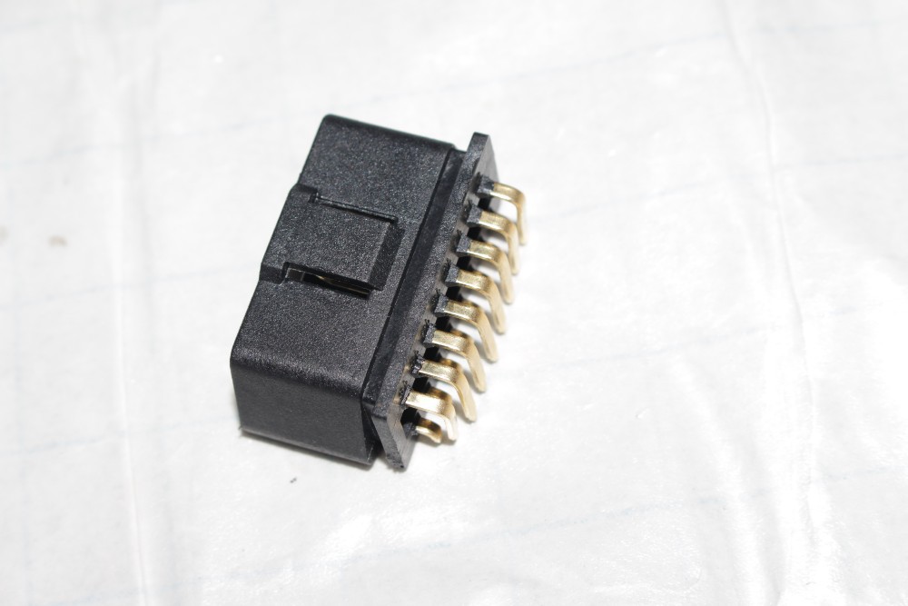 Wholesale J1962 OBD OBD2 OBDII 16Pin Male Connector Plug with 90 Degree Pins 10pcs (7)
