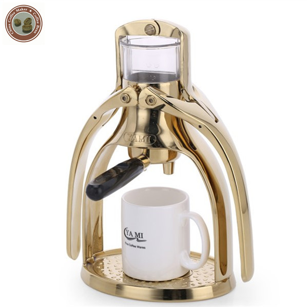 Stainless steel stove top espresso machines