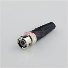 10pcs RG59 BNC male Plug pin Solderless Straight Angle Connector for CCTV Camera