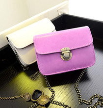 2016 Summer Vintage Chain Mini Candy Women Leather Messenger Crossbody Small Ladies Bags Woman Handbags Sac Femme Bolsos Mujer