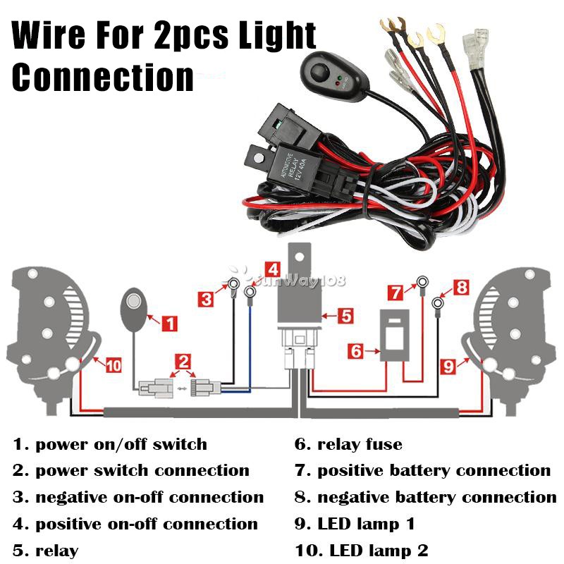wire for 2pcs connection