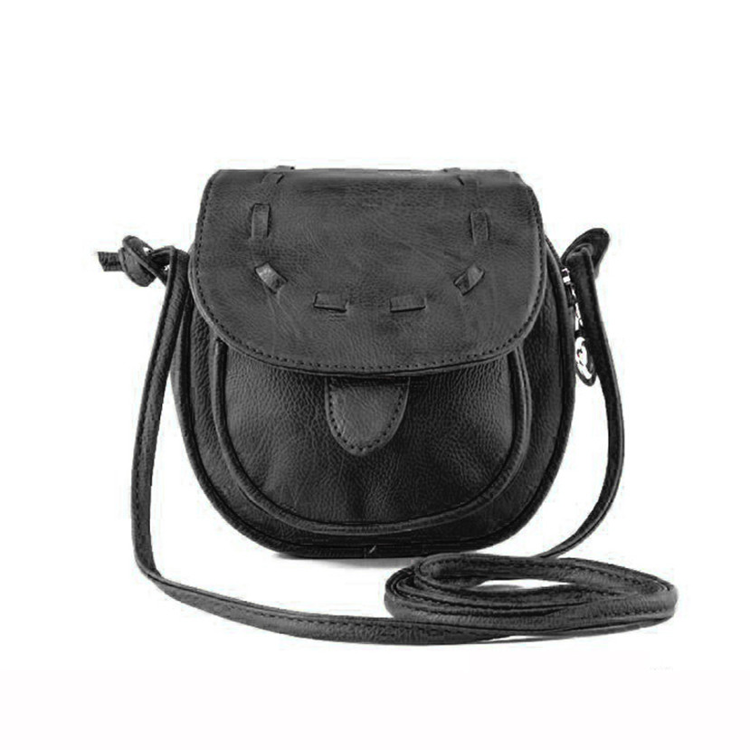 Min Lovely Cute Girl Pu Leather Mini Small Adjustable Shoulder Bag Handbag Mar24