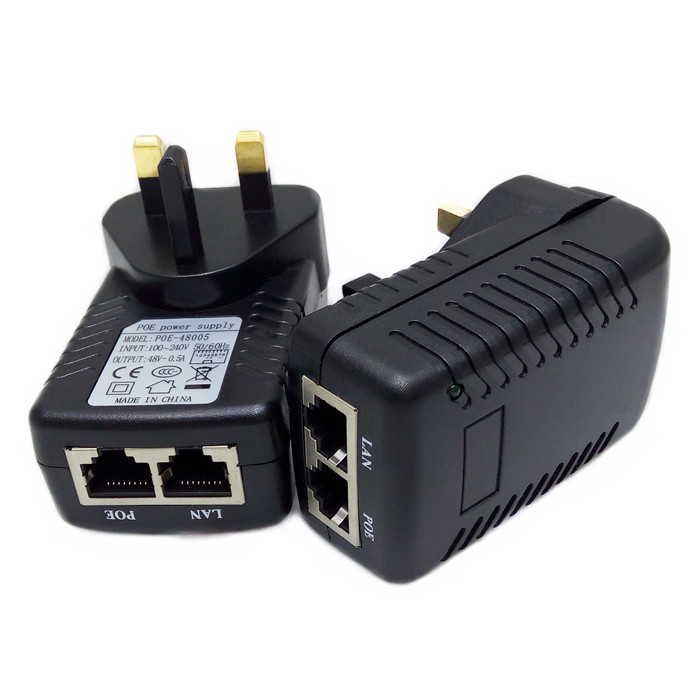 Купить качество инжектор poe для hikvision видеонаблюдение ip камеры ...
