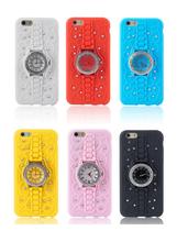 Luxury Watch Case Candy Silicon Phone Cover Fashion Silicone Case For iphone 6 6S Plus 5