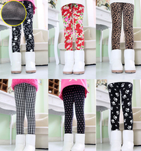 Baby gilrs leggings winter Children warm leggings for girls Baby girl winter trousers kids gilrs winter