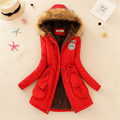 Winter Jacket Women 2016 Fur Coat Hooded Parka Women Jackets Military Women Winter Jackets and Coats
