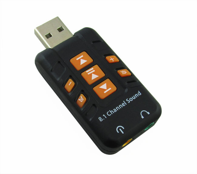    USB 2.0  8.1 CH 3D USB       