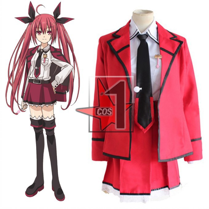 High quality Itsuka Kotori School Uniform for women From Anime DATE A LIVE Character Cosplay Costumes CN0672