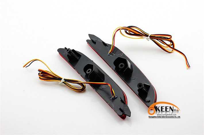 2011-2013 for Kia Rio K2 sedan Car rear brake lights rear bumper LED warning lights products accessories,suitable