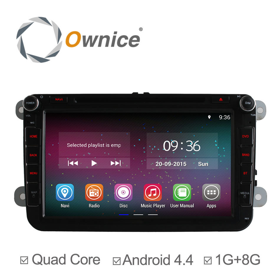 Ownice C200 Android 4 4 4 Core Car DVD for VW Golf 5 6 Polo Passat