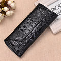 Occident Style Trendy Luxury Long Purse Women Fashion Crocodile print Clutch Genuine Leather Large Capacity Cowhide