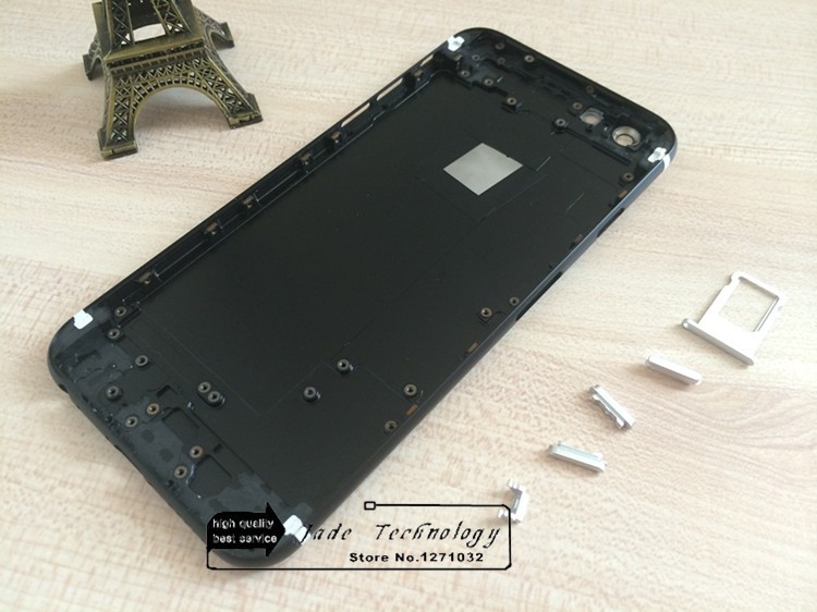iphone 6 black houisng with white strip color 003