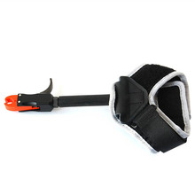 Outdoor Sport Compound Bow Shooting Hunting Arrows Clamp Mouth Release Wrist Strap Aid Archery Activities
