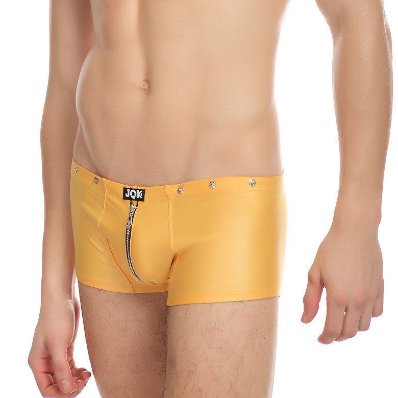 JQK-Imitation-leather-Sexy-pants-are-Zipper-open-backed-pants-Underwear-men-Boxer-Shorts (4)