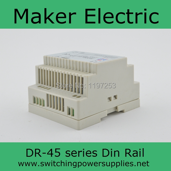 Low price directly sale 2A 45watt Din Rail model firm DR 45 24 2A 45w power