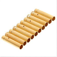 100pairs/lot 4.0mm 4mm Gold Bullet Connector Battery ESC Plug for lipo battery ESC and motor helicopter boat Quadcopter